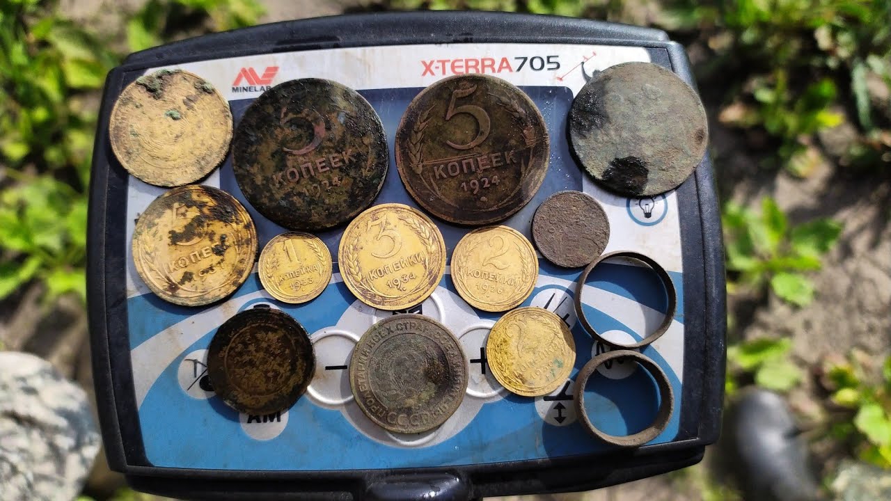 ОТЛИЧНЫЙ КОП МОНЕТ В ПОЛЕ!!! РАДИ ТАКИХ НАХОДОК МЫ И КОПАЕМ!! ПОИСК МОНЕТ С Minelab X-Terra 705!!! смотреть онлайн
