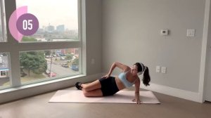 ◽ДЕНЬ 3 - 1 Месяц занятий пилатесом дома // 15 МИНУТ для пресса, рук и спины // MadeleineAbeid