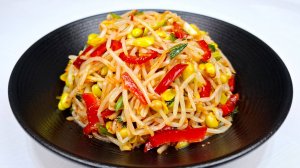 САЛАТ ИЗ РОСТКОВ СОИ по-корейски - ЧИРГУМЧА ❗ Простой, пошаговый рецепт вкусного салата!