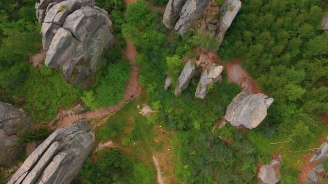 Праховские скалы Чехия