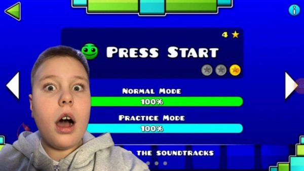 ПРОХОДИМ GEOMETRY DASH SubZero PRESS START (1/3)