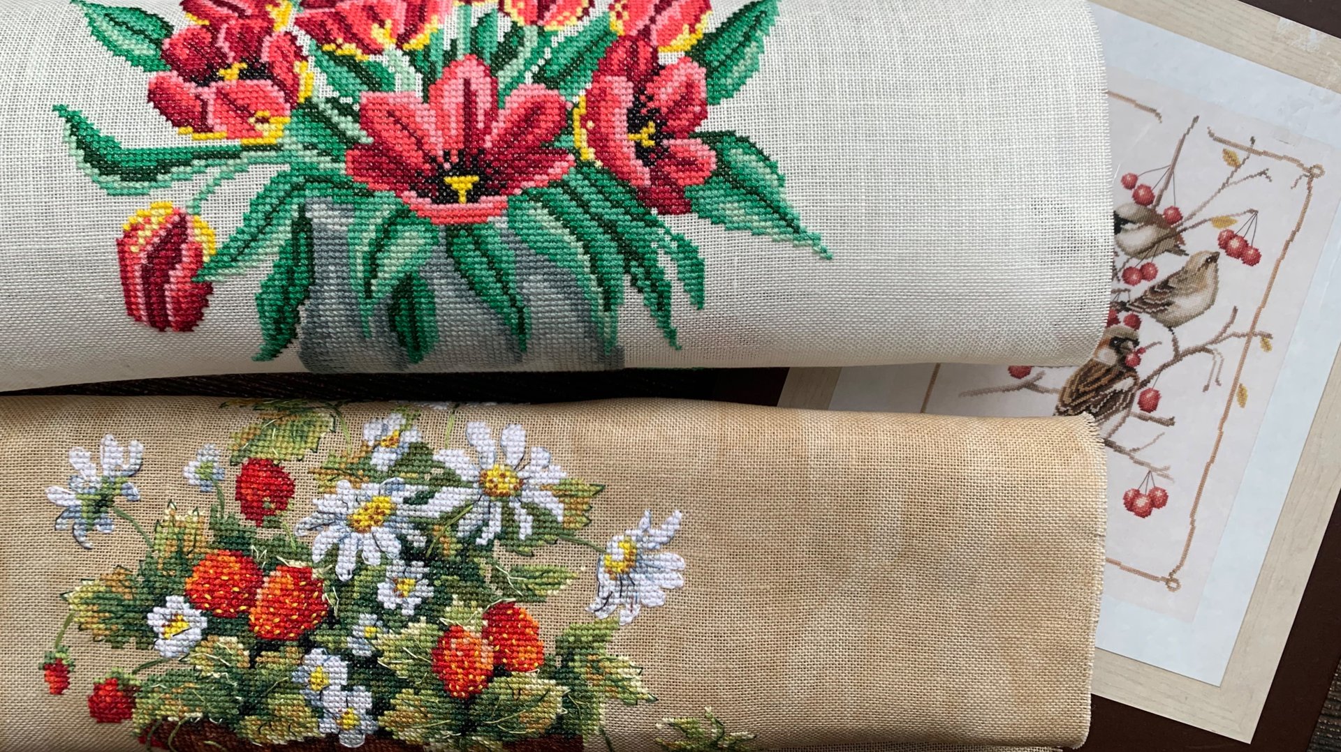 Финиши / Красивые яркие работы/ Вышивка крестом смотреть онлайн