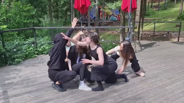 Финальный танец мастер-класса по импровизации - Унесенные ветрами