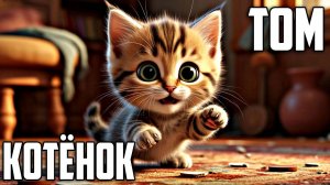 Сказки на ночь для малышей |Котенок Том | Слушать сказки перед сном| Аудио сказки | Сказка