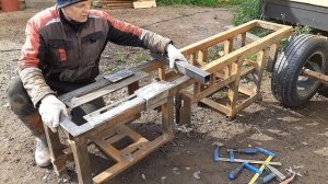 Натяжник для гусениц на минитрактор.