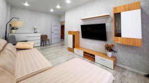 Красивая квартира с ремонтом, прекрасной планировкой в новом микрорайоне города Краснодар