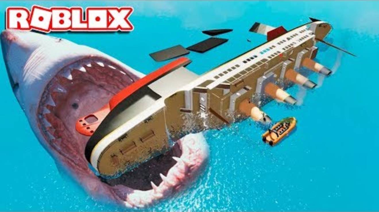 На самом деле ТИТАНИК ПОТОПИЛИ 2 АКУЛЫ 🚢🦈 Roblox SharkBite TITANIC Роблокс Титаник смотреть онлайн