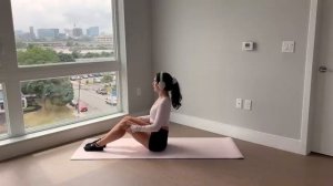 ◽ДЕНЬ 5 - 1 Месяц занятий пилатесом дома // 20 МИНУТ для укрепления всего тела // MadeleineAbeid