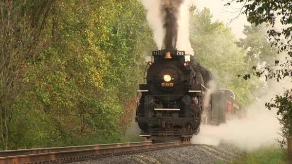 Запуск паровоза