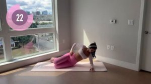 ◽ДЕНЬ 4 - 1 Месяц занятий пилатесом дома // 20 МИНУТ стройных и подтянутых ног // MadeleineAbeid