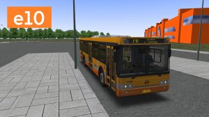 OMSI 2: Автобус №е10 Метро Саларьево - Метро Китай город