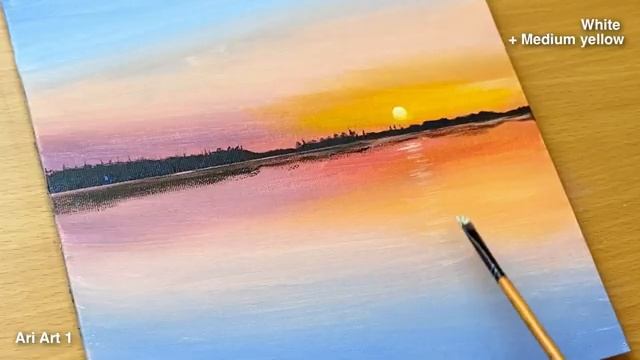 Как легко нарисовать красивые пейзажи смотреть онлайн