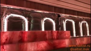 Сборка соляного панно в ускоренном режиме | Бесклеевой монтаж SALTIST