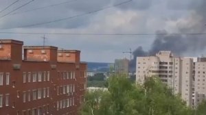‼️🇺🇦🏴☠️Враг атаковал Ижевск при помощи БпЛА: есть пострадавшие, на предприятии пожар