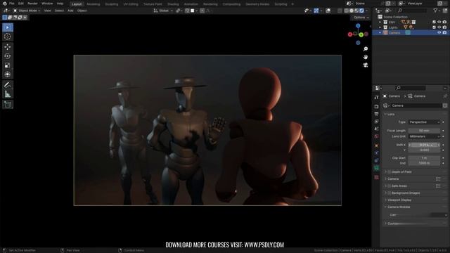 8.06 - Achieving Lens Types in Blender