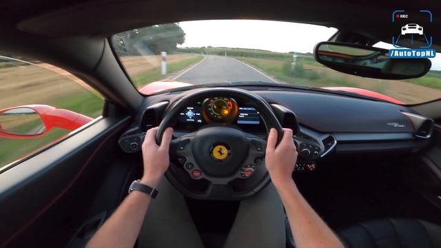FERRARI 458 Italia [Custom Headers] POV Test Drive смотреть онлайн