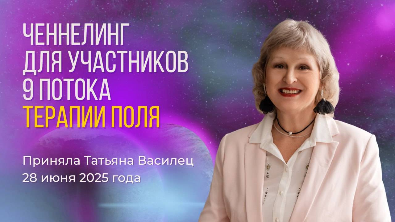 Ченнелинг для участниц 9 потока Терапии Поля