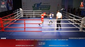 438 финал 50 кг ДАВИДЯН Давид Тульская ЦФО - ДЕМКОВ Данила С-Петербург СПБ