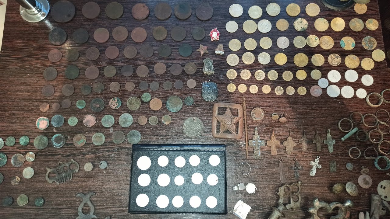 ЧТО МОЖНО НАЙТИ С МЕТАЛЛОИСКАТЕЛЕМ? ОБЗОР НАХОДОК КЛАДОИСКАТЕЛЯ ЗА СЕЗОН!Minelab X-Terra 705 #монеты смотреть онлайн