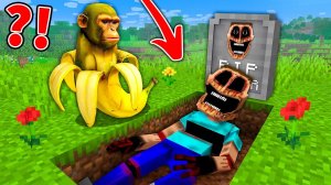 ШИМПАНЗИНИ БАНАНИНИ против Мимикриста в Майнкрафте