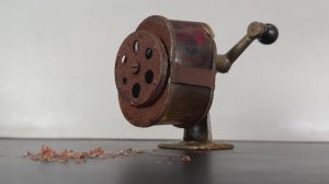 Реставрация точилки для карандашей "GIANT" 1920-х годов