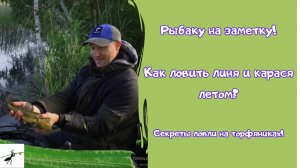 ОБ ЭТОМ знают немногие! Как ловить линя и карася летом_ Секреты летней рыбалки на фидер
