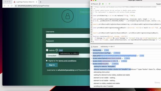 001 What is Playwright Inspector And how to debug the playwright script смотреть онлайн