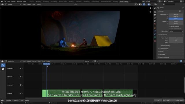 10.07 - Blender Video Sequencer