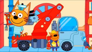 ТРИ КОТА - Мультик про машинки для малышей
