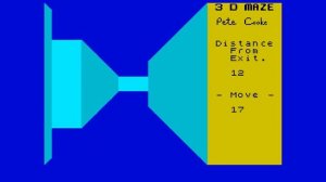 3D MAZE  [ZX Spectrum]
