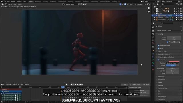 9.10 - Motion Blur & Focus Pull