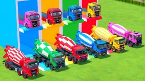 Машинки летают и прыгают! Развивающие мультики Машины помощники. Мультфильмы про машинки