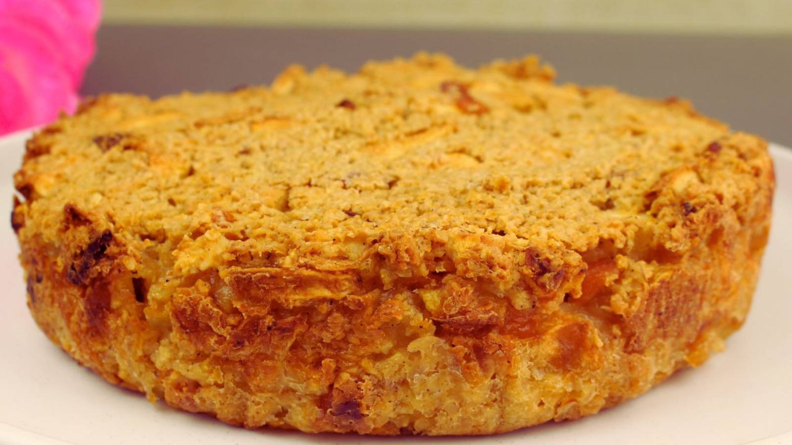 Постный яблочный пирог. Без сахара! Без муки! Без яиц и молочный продуктов! смотреть онлайн