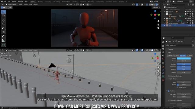 9.11 - Exercise Moving Shot Blockout