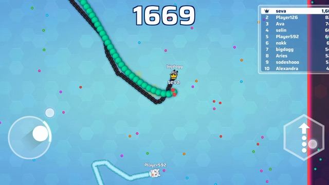 Snake.io 100,000! масс!!