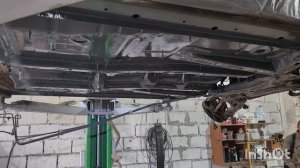 Лазерная антикоррозийная обработка днища автомобиля Тойота Авенсис