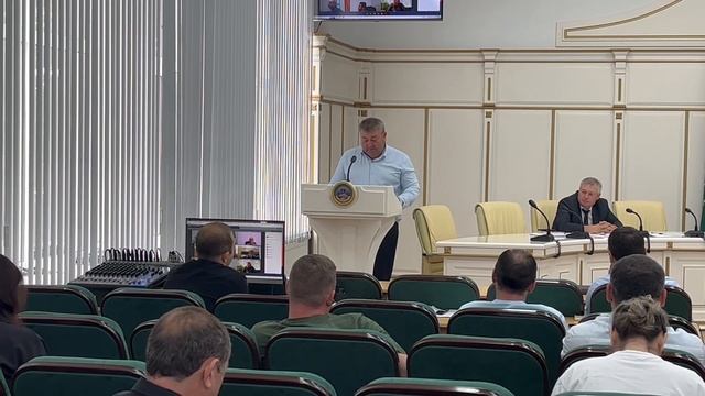 01-07-2025 г. Еженедельное планёрное совещание в администрации района смотреть онлайн