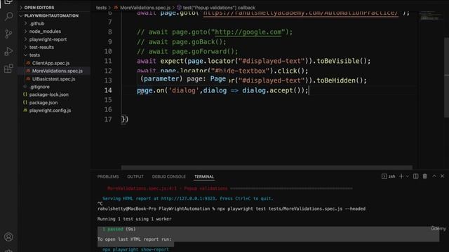 [s1.eground.org] 002 How to automate JavaJavaScript Alert popups with Playwright смотреть онлайн