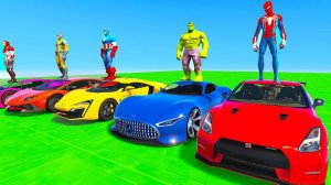 СУПЕР ГОНКИ ПРЫЖКИ С ТРАМПЛИНА НА МАШИНАХ - МУЛЬТИКИ ПРО МАШИНКИ - МУЛЬТИКИ ДЛЯ ДЕТЕЙ