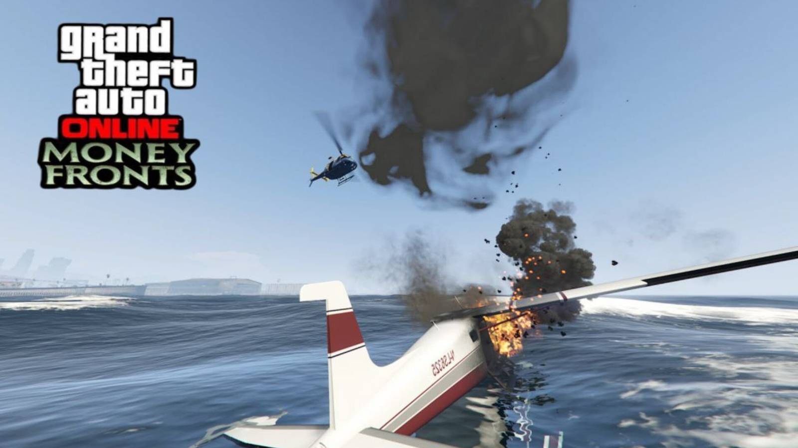 Отмывания денег Вертолетное турбо Higgins Кейс с деньгами в GTA Online смотреть онлайн