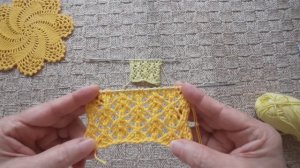 Очаровательный летний ажурный узор.