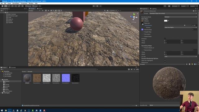 Работа с материалами. Типы текстур.