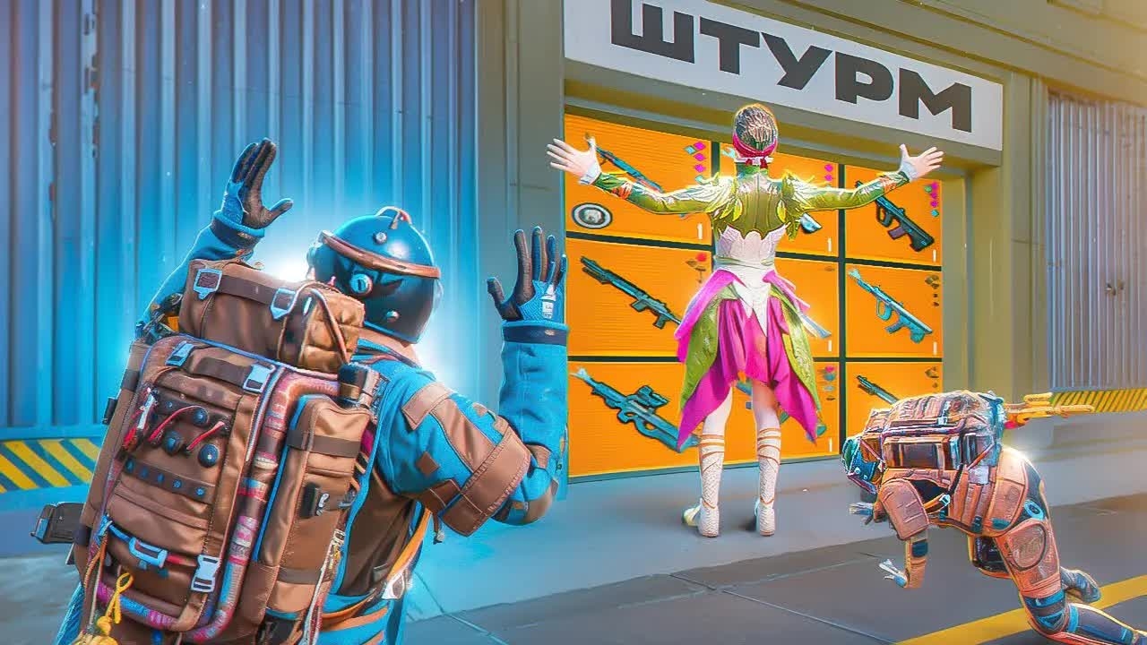 ОТ ШТУРМА ДО ЗОЛОТОЙ ЛЕГЕНДЫ☠️ ЗАБИЛ ИНВЕНТАРЬ ЛУТОМ!