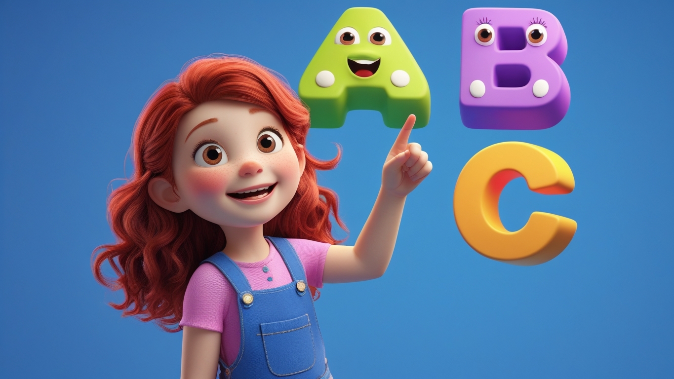 Учим Английский Алфавит с Картинками и Озвучкой — Для Детей от А до Я!