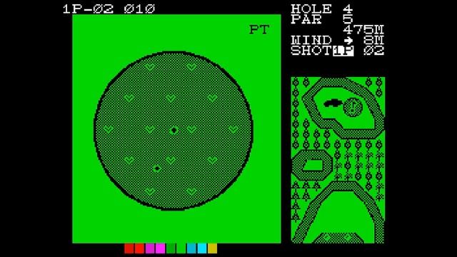 KONAMI'S GOLF [ZX Spectrum]