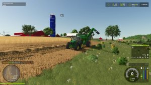 Farming Simulator 25 на большой модовой карте