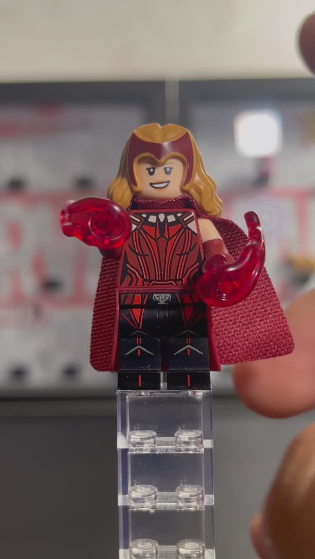 💭My collection of Lego Marvel minifigures (Wanda the Scarlet Witch) №92 смотреть онлайн