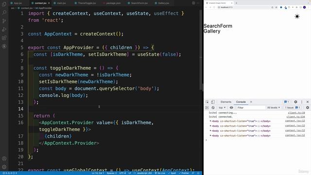 6. Dark Theme - AddRemove Class смотреть онлайн