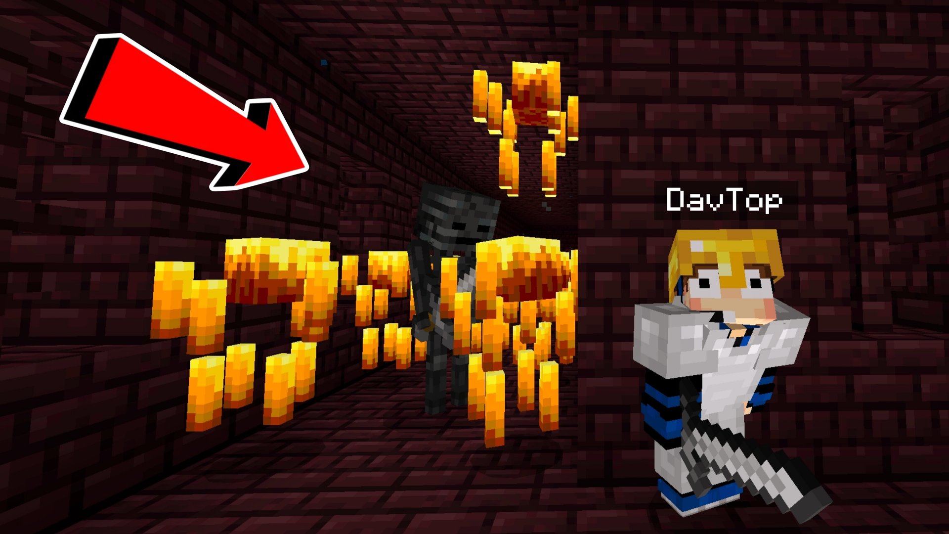 😱НАШЁЛ КРЕПОСТЬ НИЖНЕГО МИРА В МАЙНКРАФТ ПЕ!!! *Выживание* смотреть онлайн