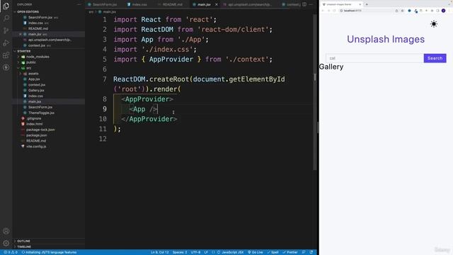 13. Setup React Query смотреть онлайн